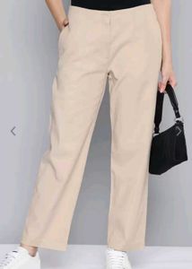 Tailored Beige Trousers
