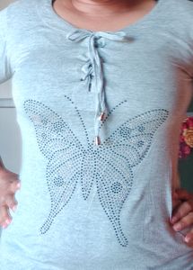 Grey Casual Top