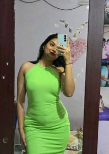 Green Bodycon Mini Dress