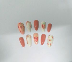Press On Nails(Strawberry Jam🍓)
