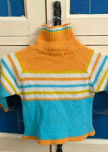 Cute Floral Knit Sweater🧡💛