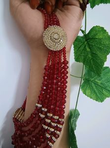 Beautiful Bridal Necklace With Earrings
