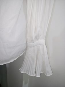 White Formal Blouse
