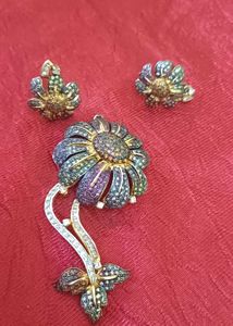 Floral Jewelry Set