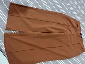 Brown Wide Leg Pants