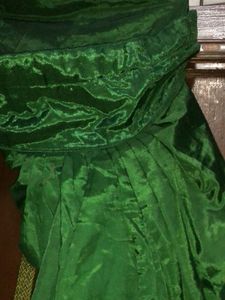 Green Color Silk Suit Has Extra Cloth Inside Salwar Length 34 Kamiz Length 40 Note.Dont Have Dupatta