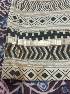 Sequin Embellished Mini Skirt