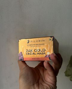 Pilgrim 24K Gold Face Mask