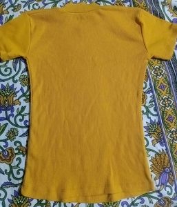Mustard Yellow Slim Fit T-shirt