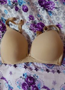 Comfortable Beige Bra