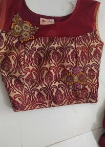 Maroon Lehenga Choli Set