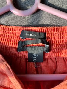 100% Linen Pant For Ladies