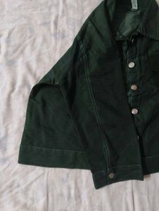 Green Denim Jacket