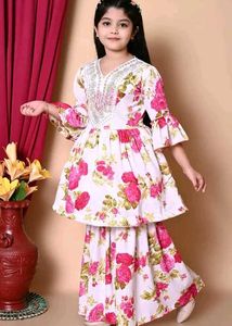 Kurti Plazo Sharara Set