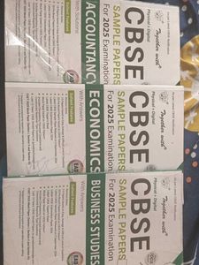 CBSE Sample Papers 2025 - Set of 3