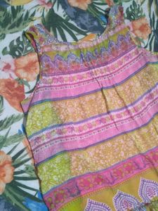 Colorful Sleeveless Top