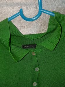 T-shirt (S-M),Green (Stretchable)