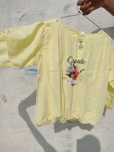 Sweet Light Yellow 💛 Top