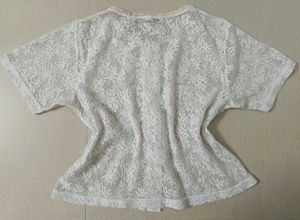 Imported Vintage Lace Top