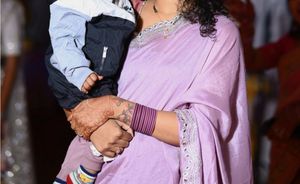 Elegant Lavender Saree