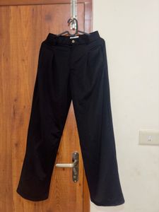 Black Wide Leg Trousers