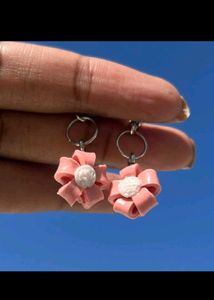 🌸✨ Bloom with Style – Handmade Floral Earring Com