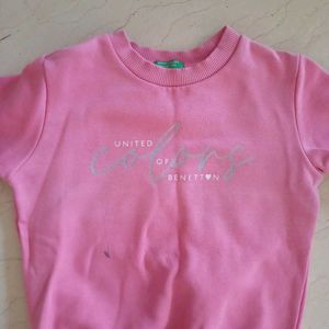 Cute Pink UCB + Grey Unicorn Sweatshirt