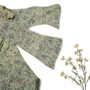 Yellow Short Kurti/Top