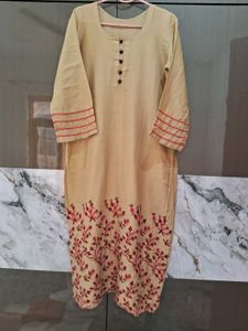 Elegant Embroidered Kashmiri Zari Work Kurta Set
