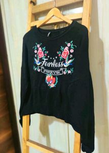 Floral Embroidered Pullovet size-46