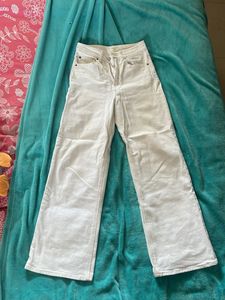 H&M White Jeans
