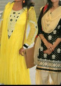 Haldi Wedding Function Gown