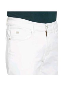 White Straight Fit Jeans of octave
