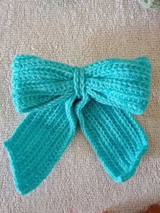 crocheted Bow Hair Accessories