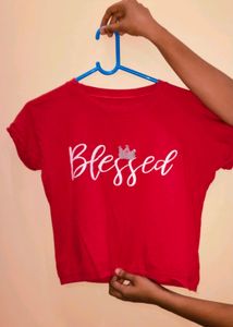 Crop T-shirt Top