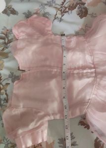 Dreamy Pink Party Frock For Baby Girl