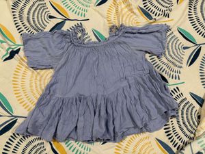 Buy Anyone Mustard Tank and lavender Top