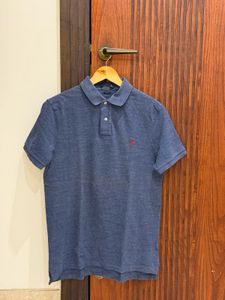 Ralph Lauren Polo Neck T-Shirt Size Large Slim Fit