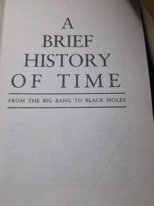 A Brief Histpry Of Time