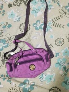 Kipling Purple Shoulder Bag