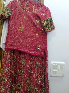 Embroidered Lehenga Choli
