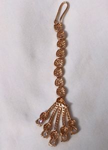 Rose Gold Coloured Maangtika