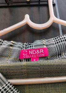 Checkered Skirt