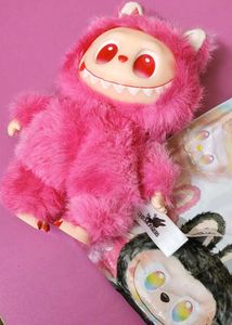 Pink Labubu &amp;Grey labub