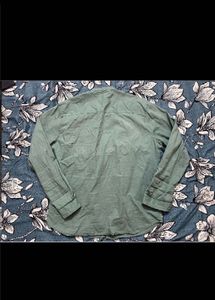 HIGHLANDER Men Green Slim FitCasualShirt