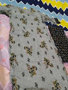 Floral Print Kurti Set