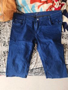 Denim Capri Pants