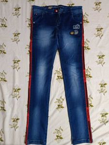 Stylish Striped Jeans