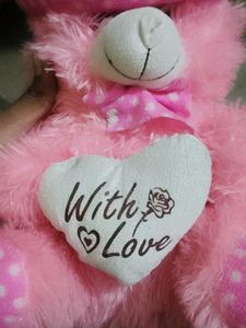 Pink Teddy Bear with Hat