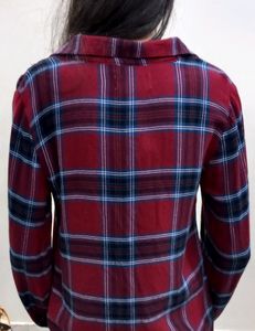 Women Checked Shirt